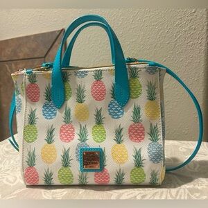 Dooney & Bourke Kiki Satchel Tiki Print LKNW.